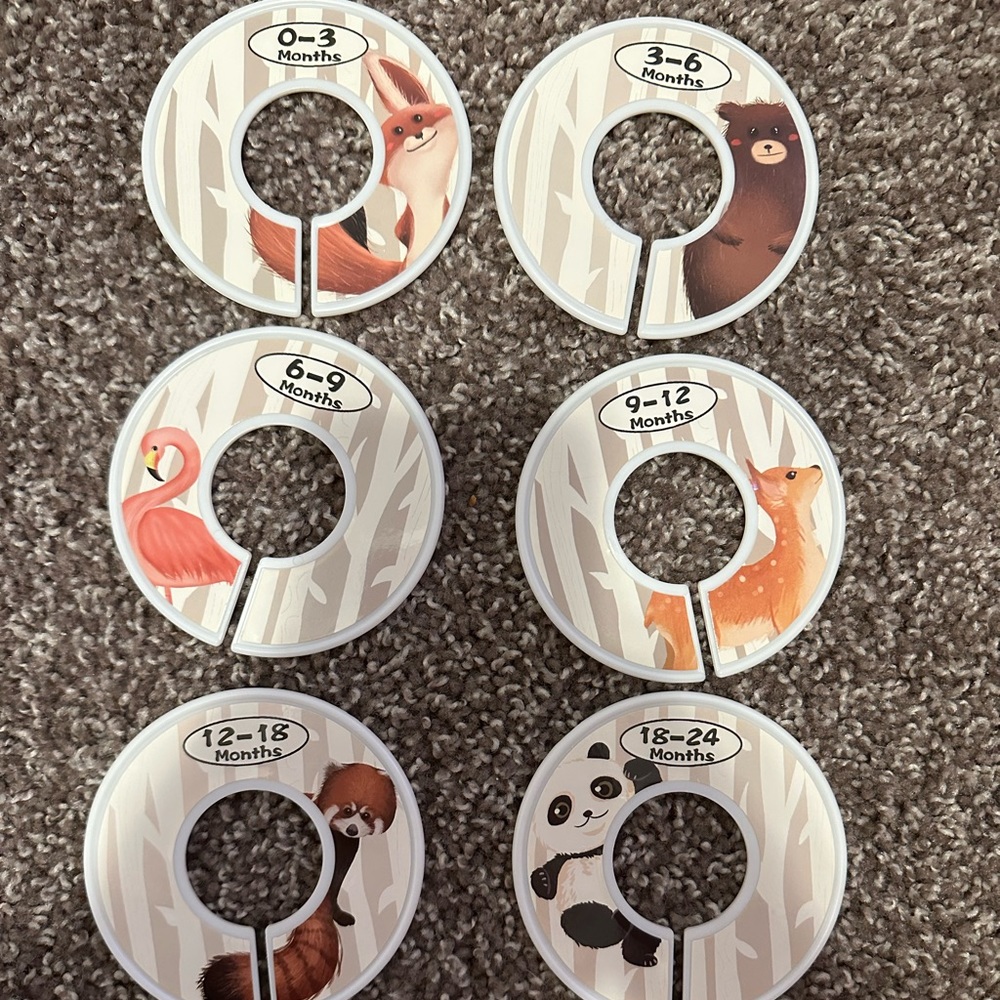 Baby Closet Size Dividers
